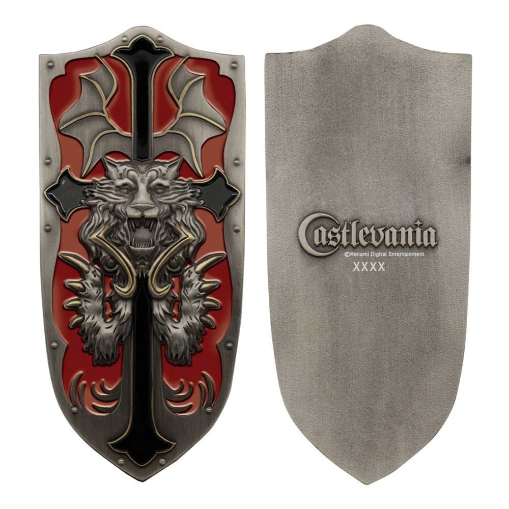 CASTLEVANIA ALUCARD SHIELD INGOT LIMITED EDITION LINGOTTO DA COLLEZIONE FANATTIK