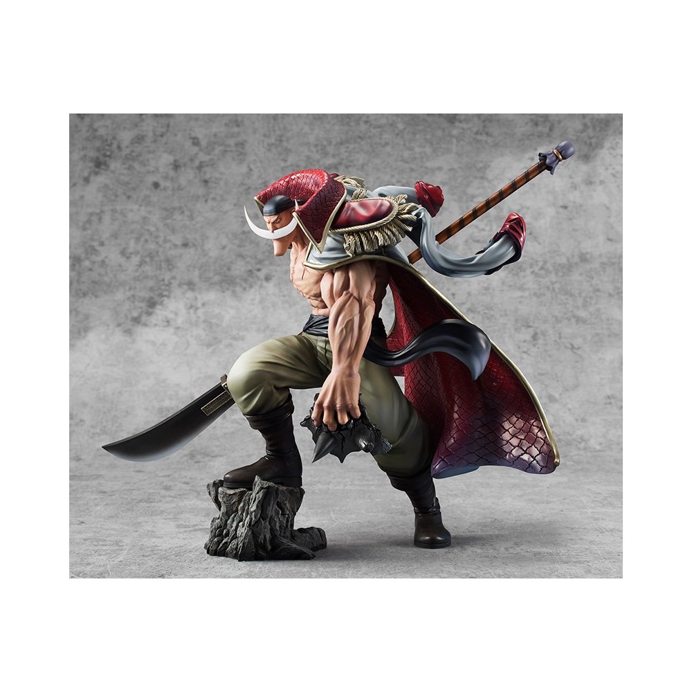 ONE PIECE POP P.O.P. MAX EDWARD NEWGATE WHITE BEARD STATUA 30 CM FIGURE MEGAHOUSE