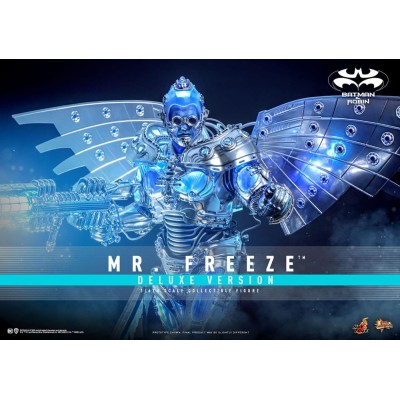 HOT TOYS BATMAN & ROBIN MOVIE MASTERPIECE MR. FREEZE DELUXE VERSION 1/6 SCALE ACTION FIGURE
