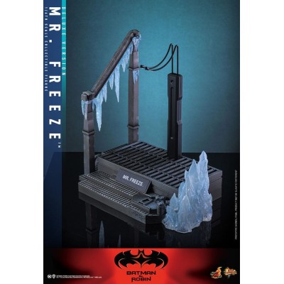 HOT TOYS BATMAN & ROBIN MOVIE MASTERPIECE MR. FREEZE DELUXE VERSION 1/6 SCALE ACTION FIGURE
