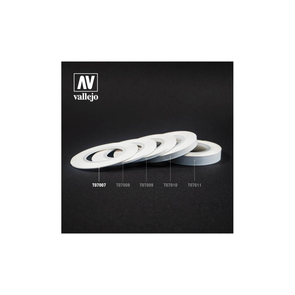 VALLEJO FLEXIBLE MASKING TAPE 1MM X 18M