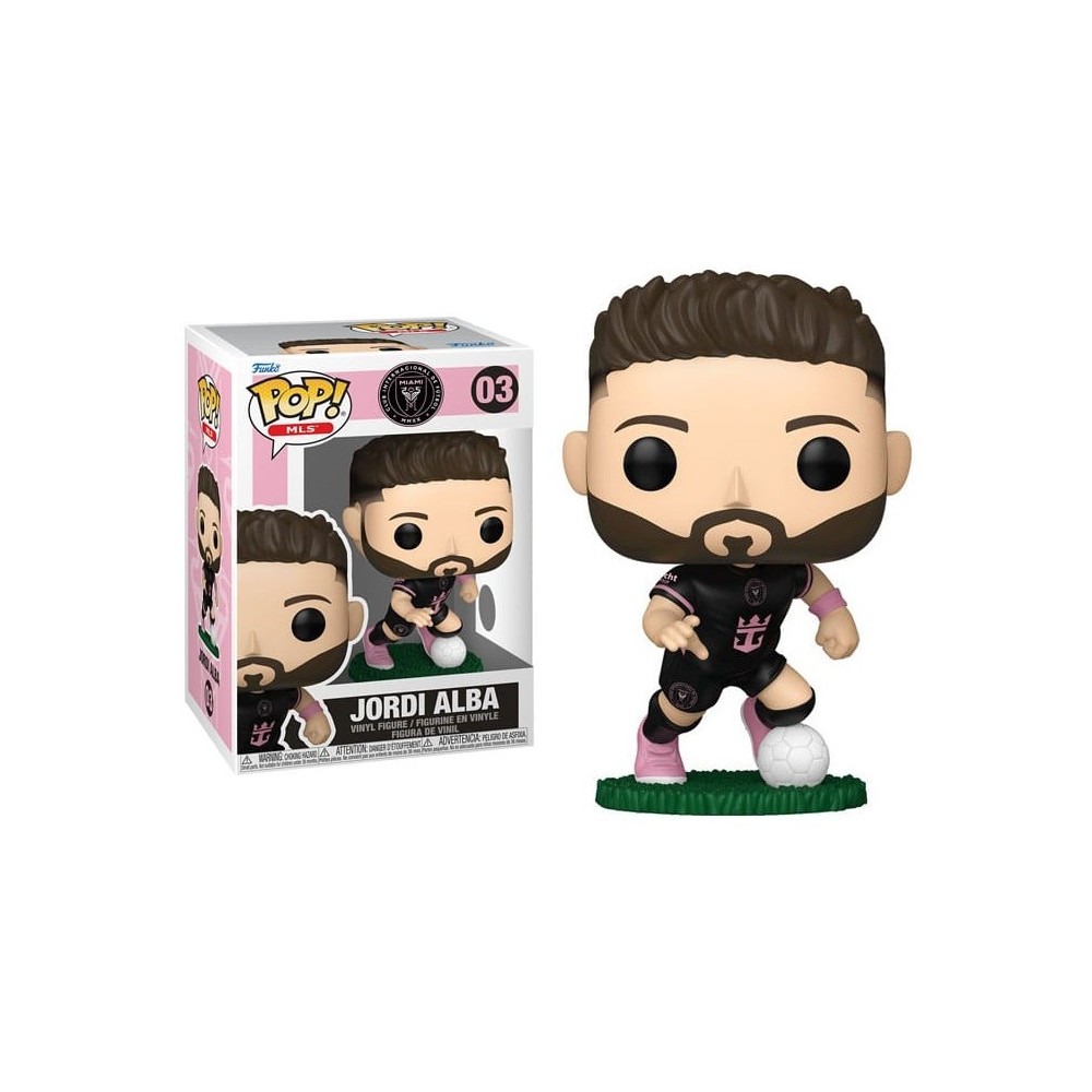 FUNKO FUNKO POP! JORDI ALBA MLS INTER MIAMI PVC BOBBLE HEAD FIGURE