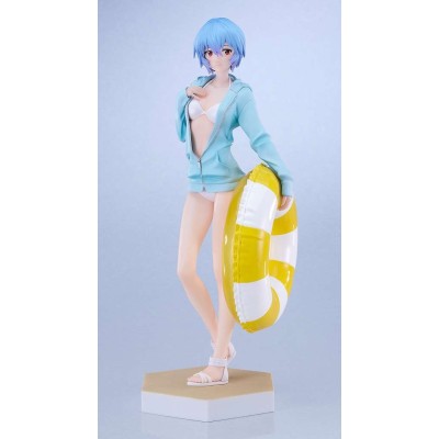 GOOD SMILE COMPANY REBUILD OF EVANGELION REI AYANAMI BEACH QUEENS POP UP PARADE L SIZE STATUE PVC FIGURE