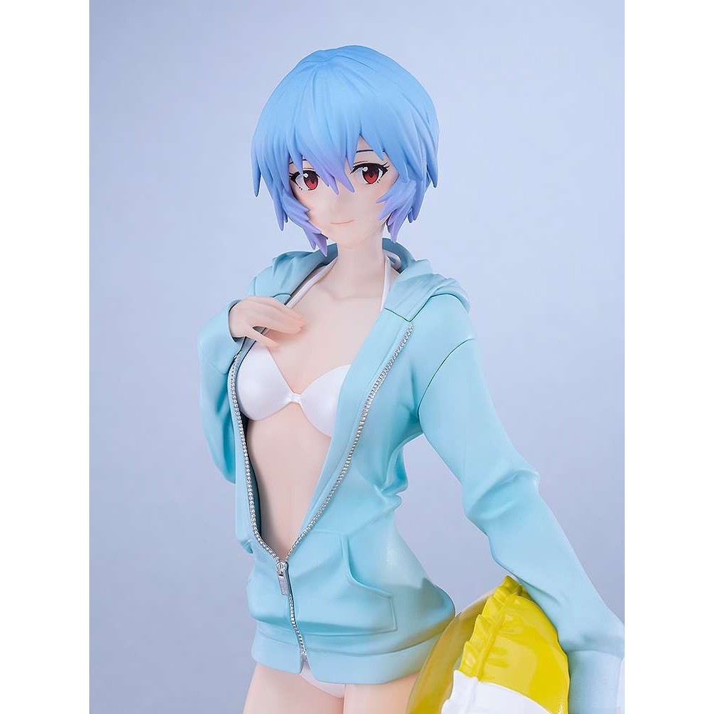 REBUILD OF EVANGELION REI AYANAMI BEACH QUEENS POP UP PARADE L STATUA FIGURE GOOD SMILE COMPANY