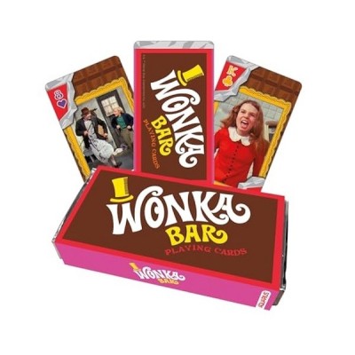 AQUARIUS ENT WILLY WONKA BAR PREMIUM PLAYING CARDS