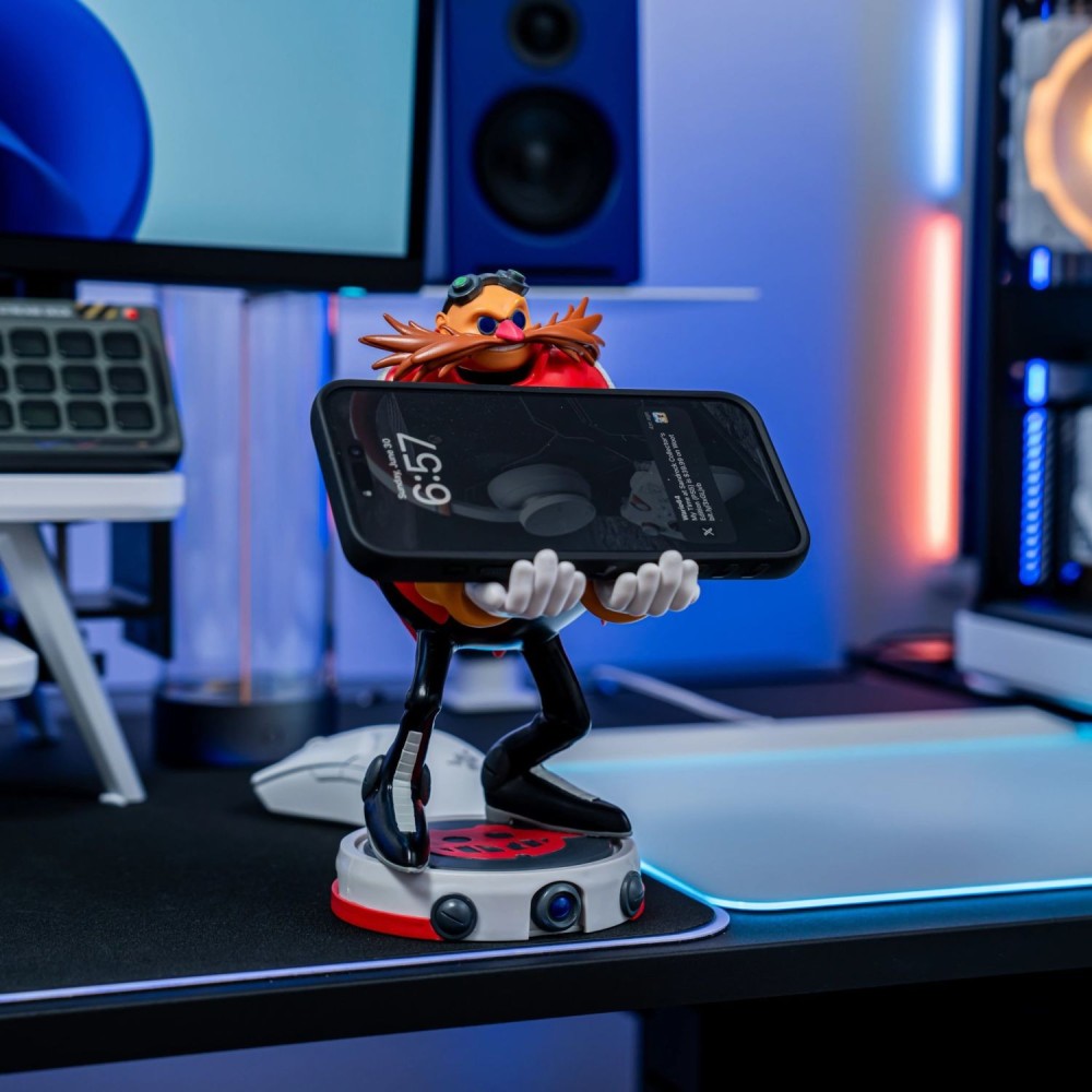 EXQUISITE GAMING SONIC THE HEDGEHOG DR. EGGMAN CABLE GUY STATUE 20CM FIGURE