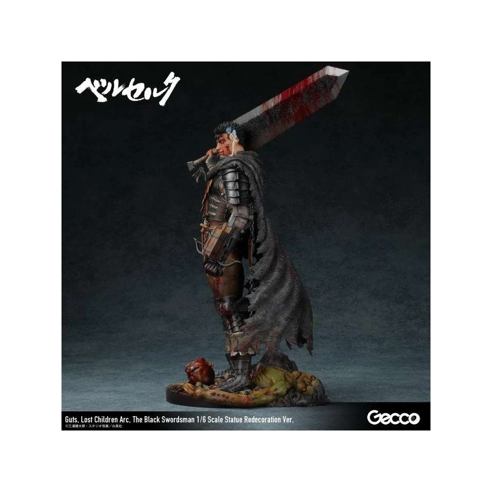 BERSERK GUTS BLACK SWORDMAN LOST CHILDREN ARC STATUA FIGURE GECCO