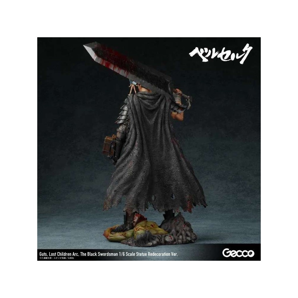 BERSERK GUTS BLACK SWORDMAN LOST CHILDREN ARC STATUA FIGURE GECCO