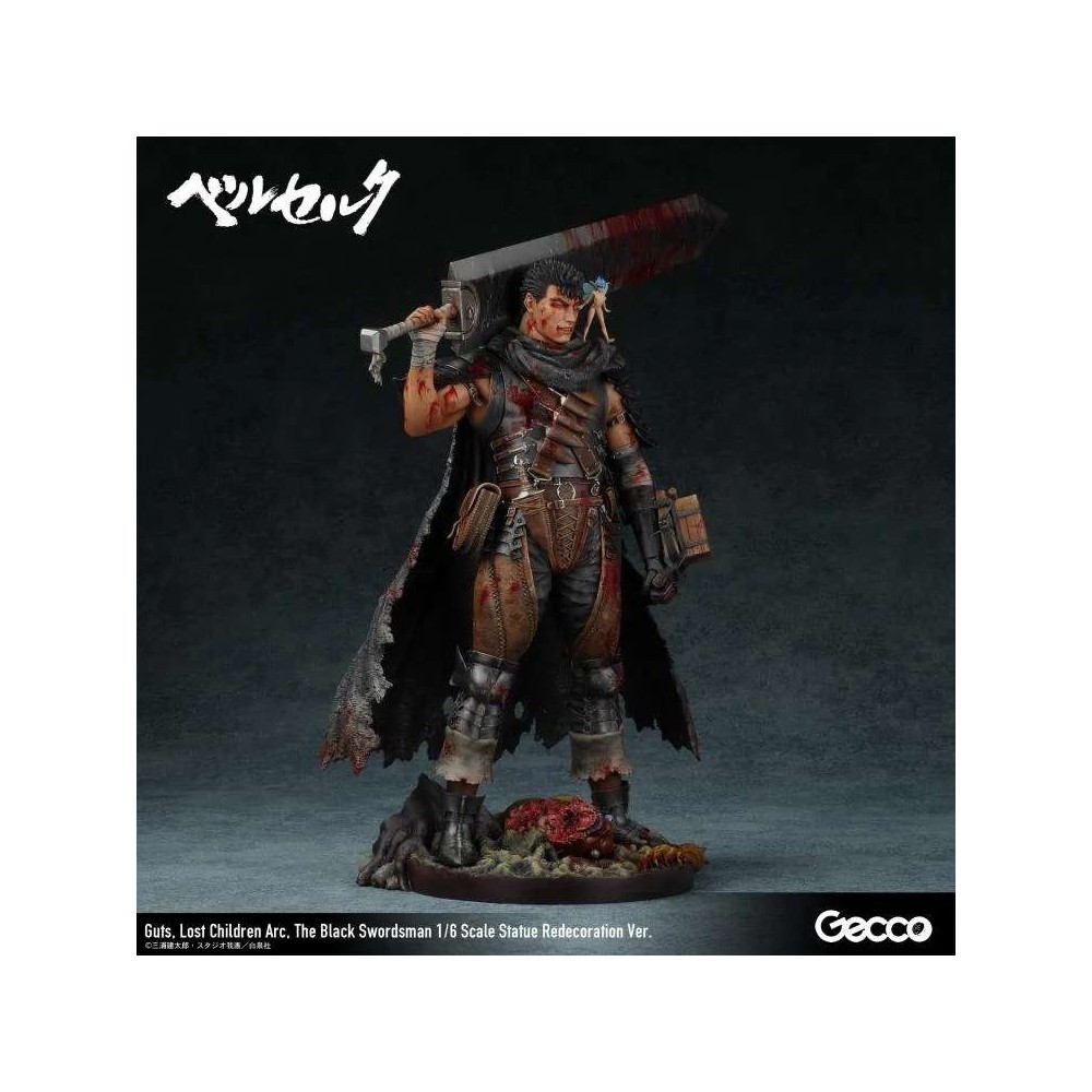 GECCO BERSERK GUTS BLACK SWORDMAN LOST CHILDREN ARC STATUE 1/6 SCALE FIGURE