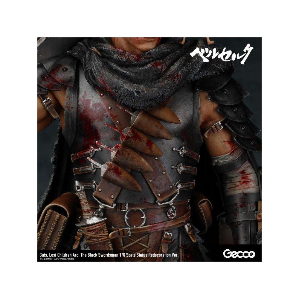 GECCO BERSERK GUTS BLACK SWORDMAN LOST CHILDREN ARC STATUE 1/6 SCALE FIGURE
