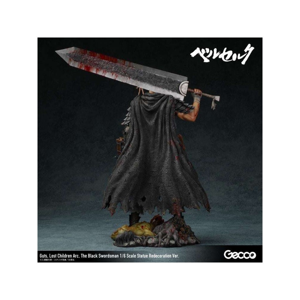 BERSERK GUTS BLACK SWORDMAN LOST CHILDREN ARC STATUA FIGURE GECCO