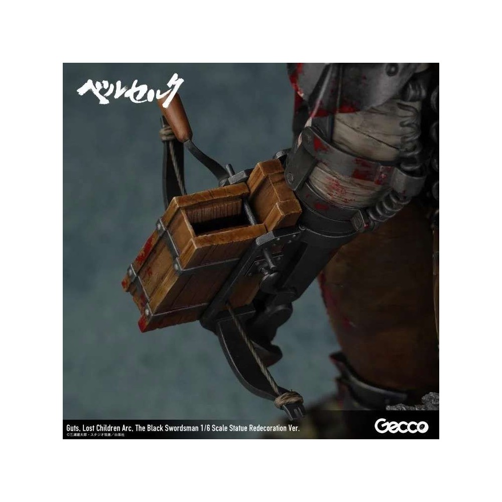 GECCO BERSERK GUTS BLACK SWORDMAN LOST CHILDREN ARC STATUE 1/6 SCALE FIGURE