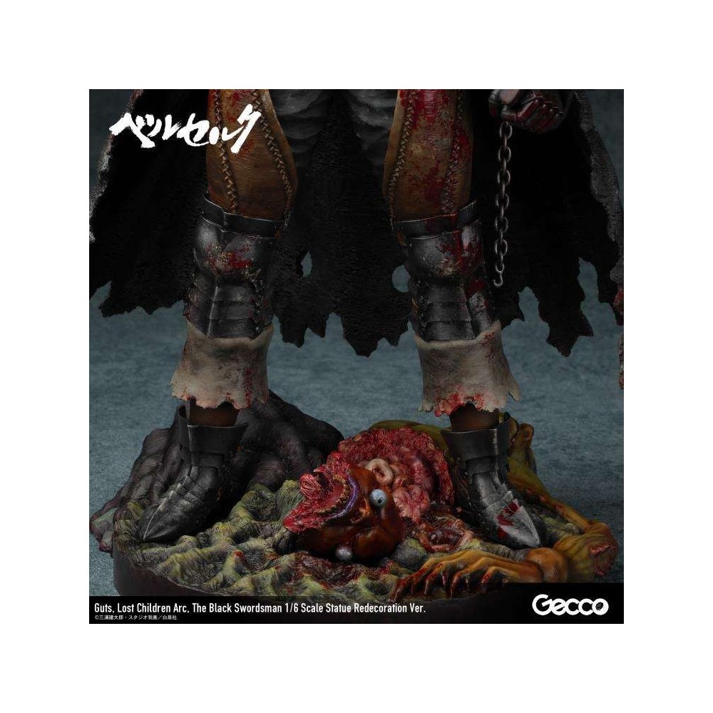 GECCO BERSERK GUTS BLACK SWORDMAN LOST CHILDREN ARC STATUE 1/6 SCALE FIGURE