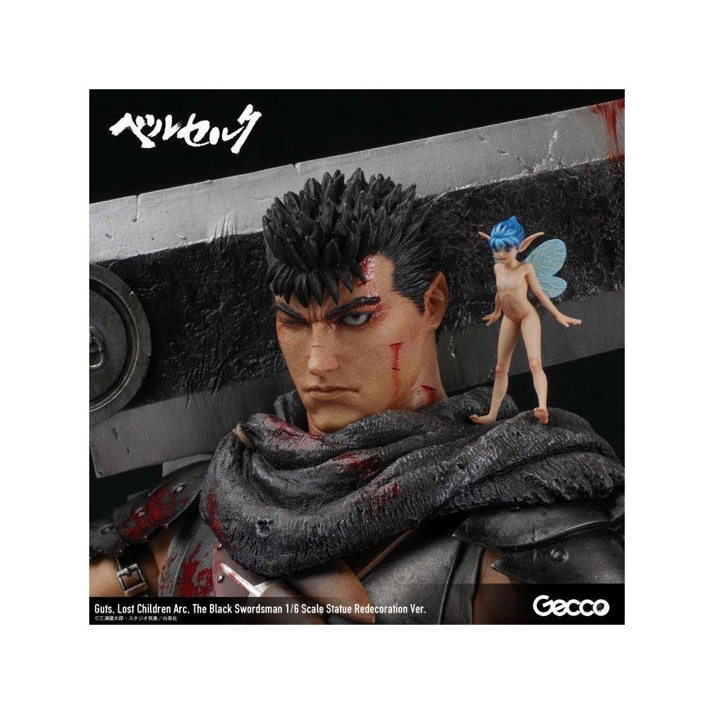 GECCO BERSERK GUTS BLACK SWORDMAN LOST CHILDREN ARC STATUE 1/6 SCALE FIGURE