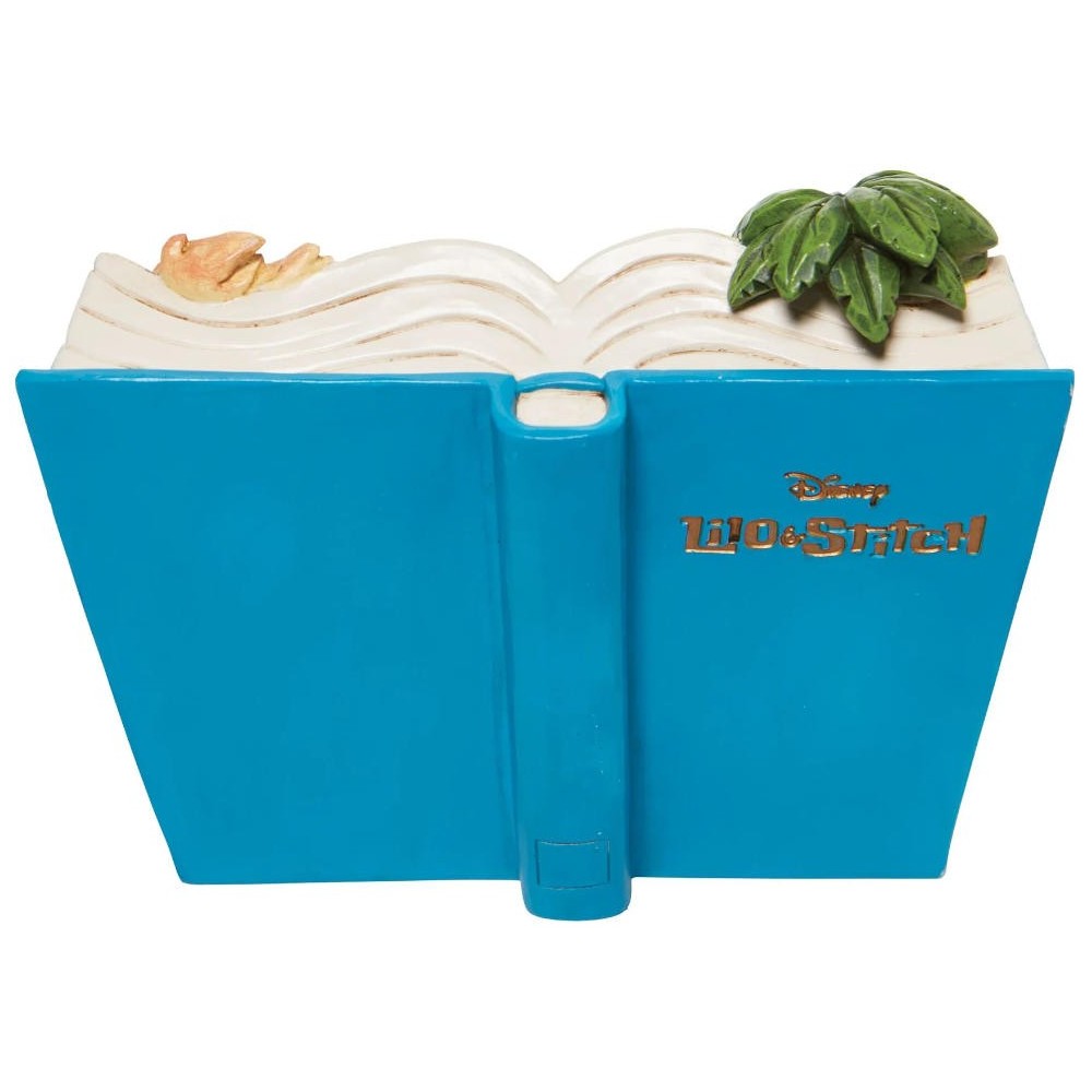 ENESCO DISNEY LILO AND STITCH STORYBOOK STATUE FIGURE