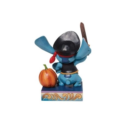 ENESCO DISNEY STITCH HALLOWEEN LOVABLE BUCCANEER STATUE FIGURE
