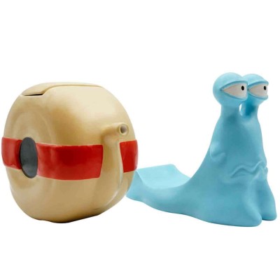 ONE PIECE TRANSPONDER SNAIL 3D SCULPTED TEAPOT TEIERA ABYSTYLE