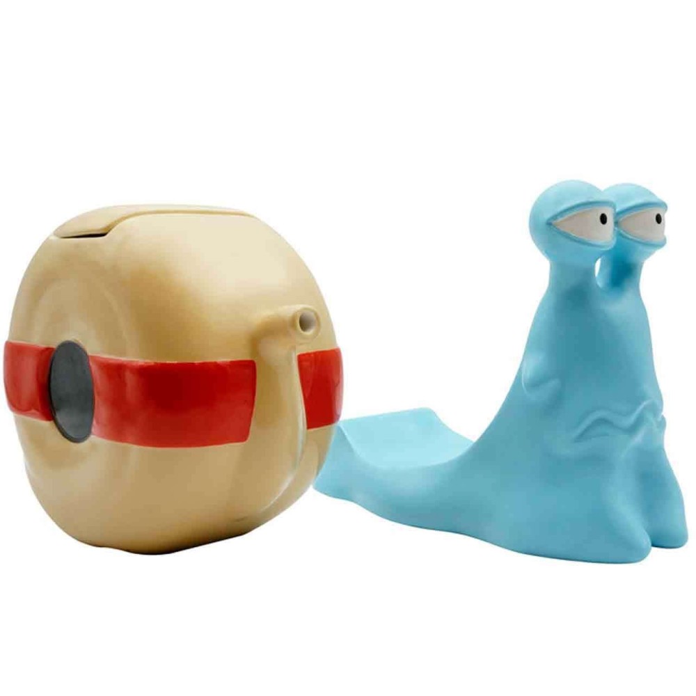 ONE PIECE TRANSPONDER SNAIL 3D SCULPTED TEAPOT TEIERA ABYSTYLE