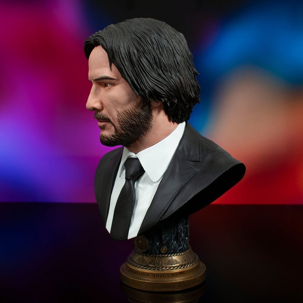 DIAMOND SELECT JOHN WICK LEGENDS IN 3D CHAPTER 2 1/2 RESIN BUST STATUE