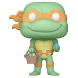 FUNKO FUNKO POP! TEENAGE MUTANT NINJA TURTLES MICHELANGELO EASTER 1668 BOBBLE HEAD KNOCKER FIGURE