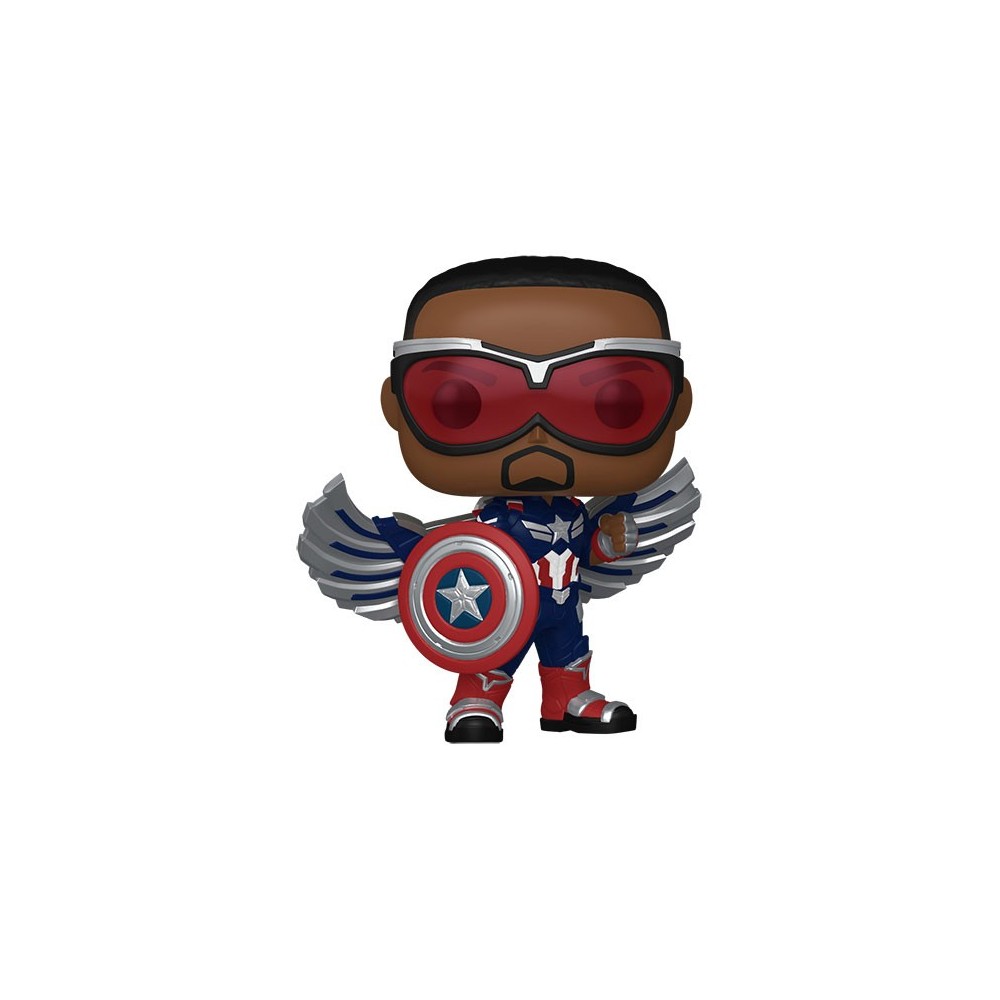 FUNKO FUNKO POP! MARVEL CAPTAIN AMERICA BRAVE NEW WORLD BOBBLE HEAD KNOCKER FIGURE