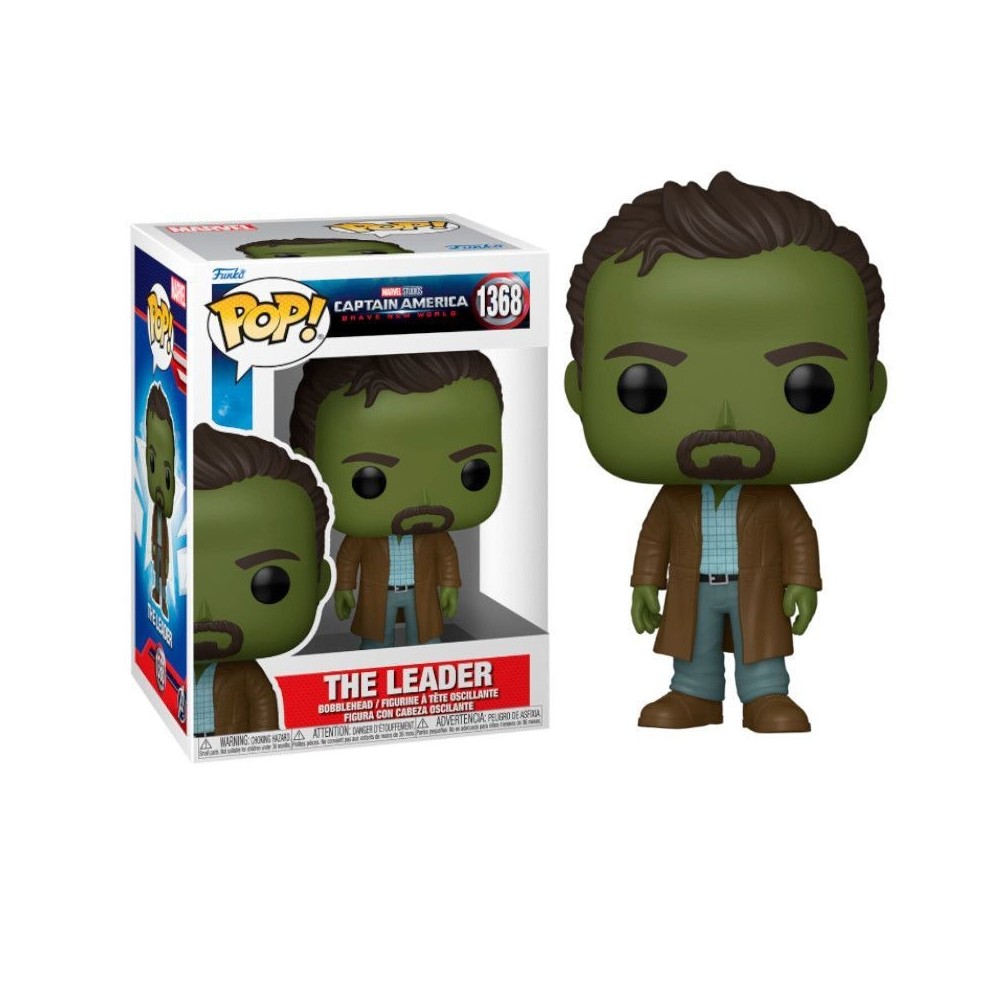 FUNKO FUNKO POP! MARVEL CAPTAIN AMERICA BRAVE NEW WORLD THE LEADER BOBBLE HEAD KNOCKER FIGURE
