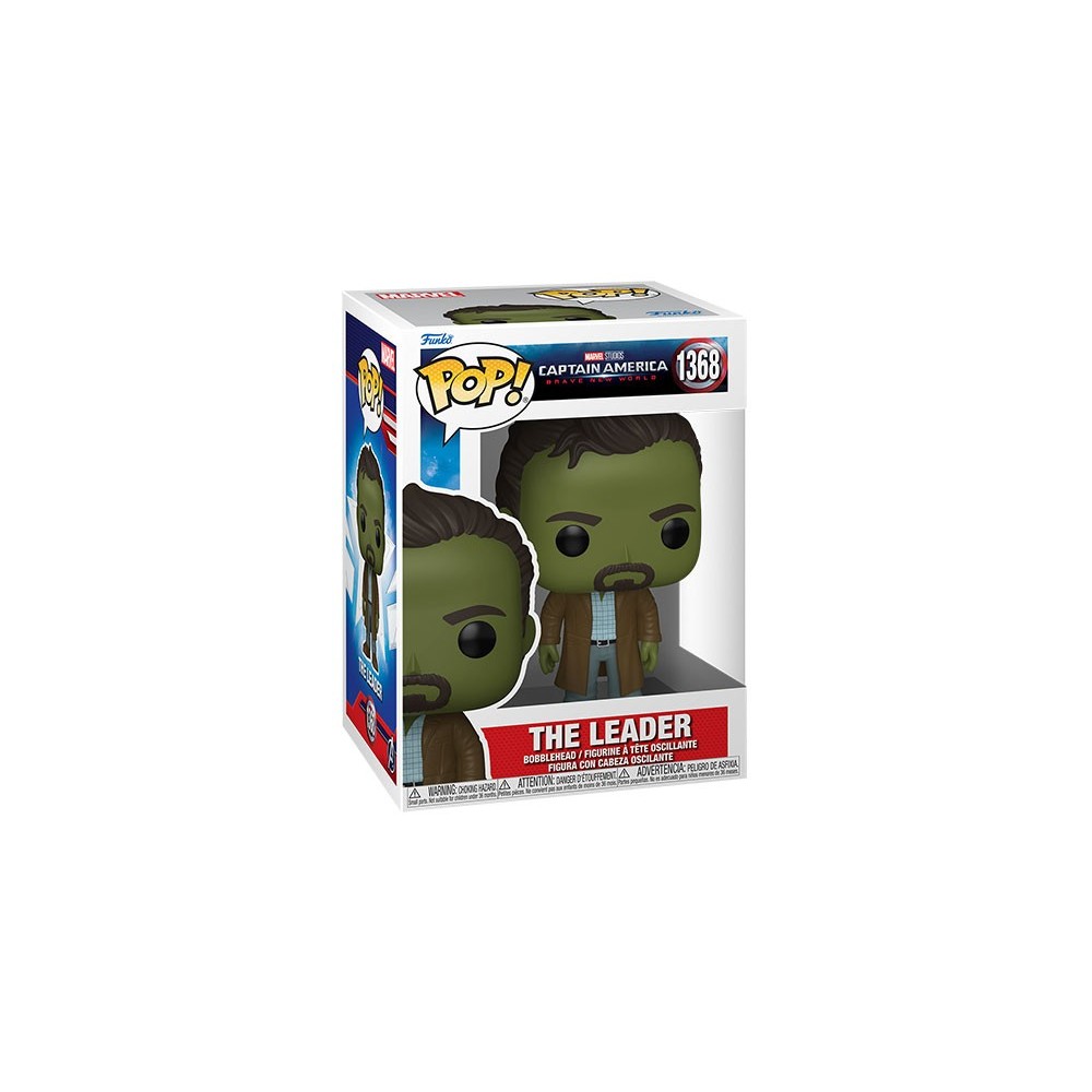 FUNKO FUNKO POP! MARVEL CAPTAIN AMERICA BRAVE NEW WORLD THE LEADER BOBBLE HEAD KNOCKER FIGURE