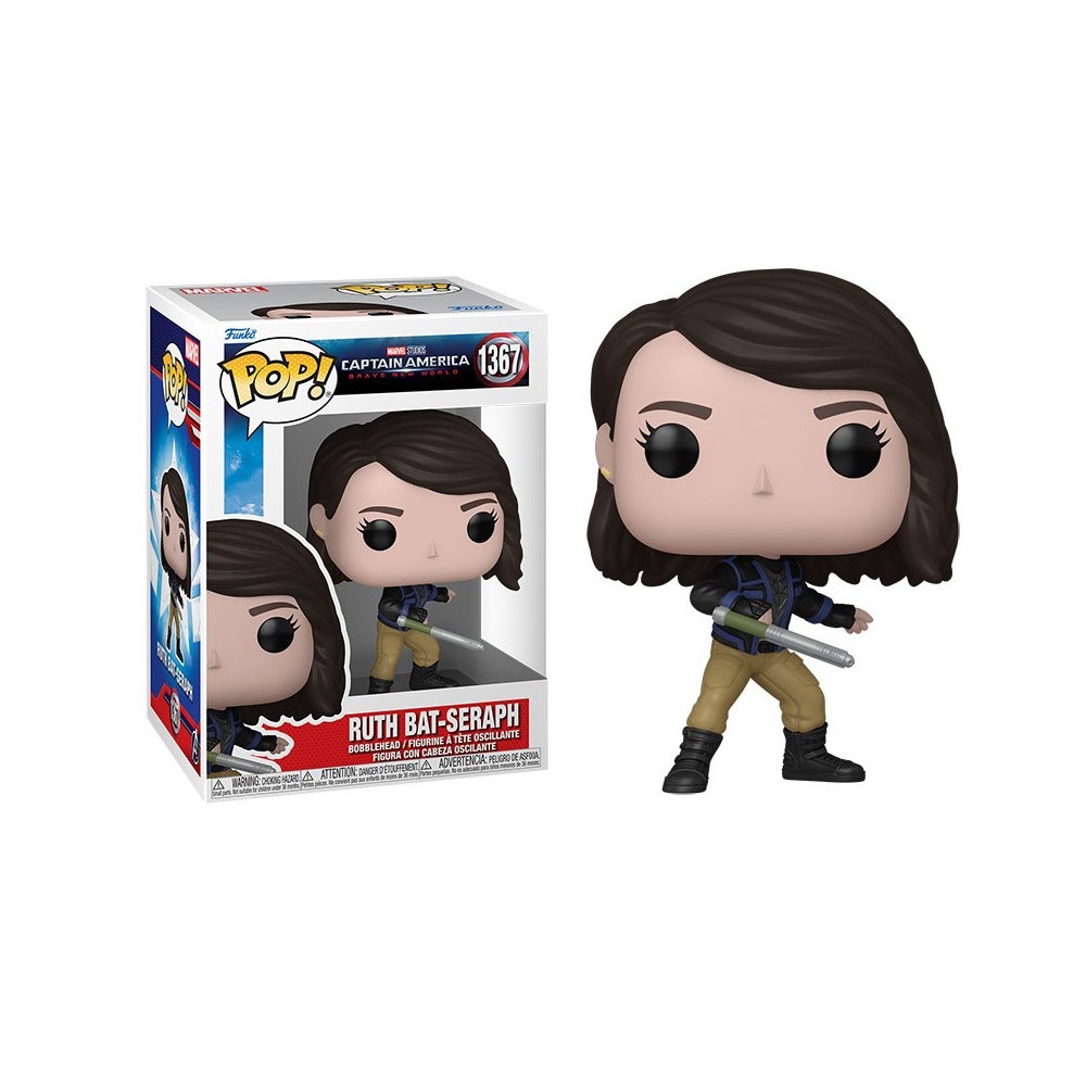 FUNKO FUNKO POP! MARVEL CAPTAIN AMERICA BRAVE NEW WORLD RUTH BAT-SERAPH BOBBLE HEAD KNOCKER FIGURE