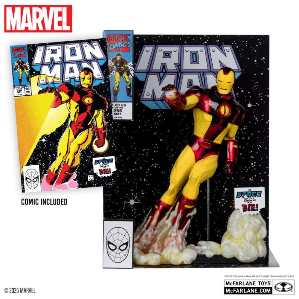 MC FARLANE MARVEL COLLECTION PVC STATUE IRON MAN (IRON MAN 256) STATUE FIGURE