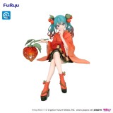 FURYU HATSUNE MIKU FAIRY WINTER CHERRY VER. NOODLE STOPPER PVC FIGURE STATUE
