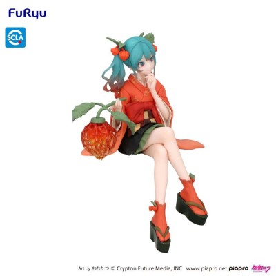 FURYU HATSUNE MIKU FAIRY WINTER CHERRY VER. NOODLE STOPPER PVC FIGURE STATUE