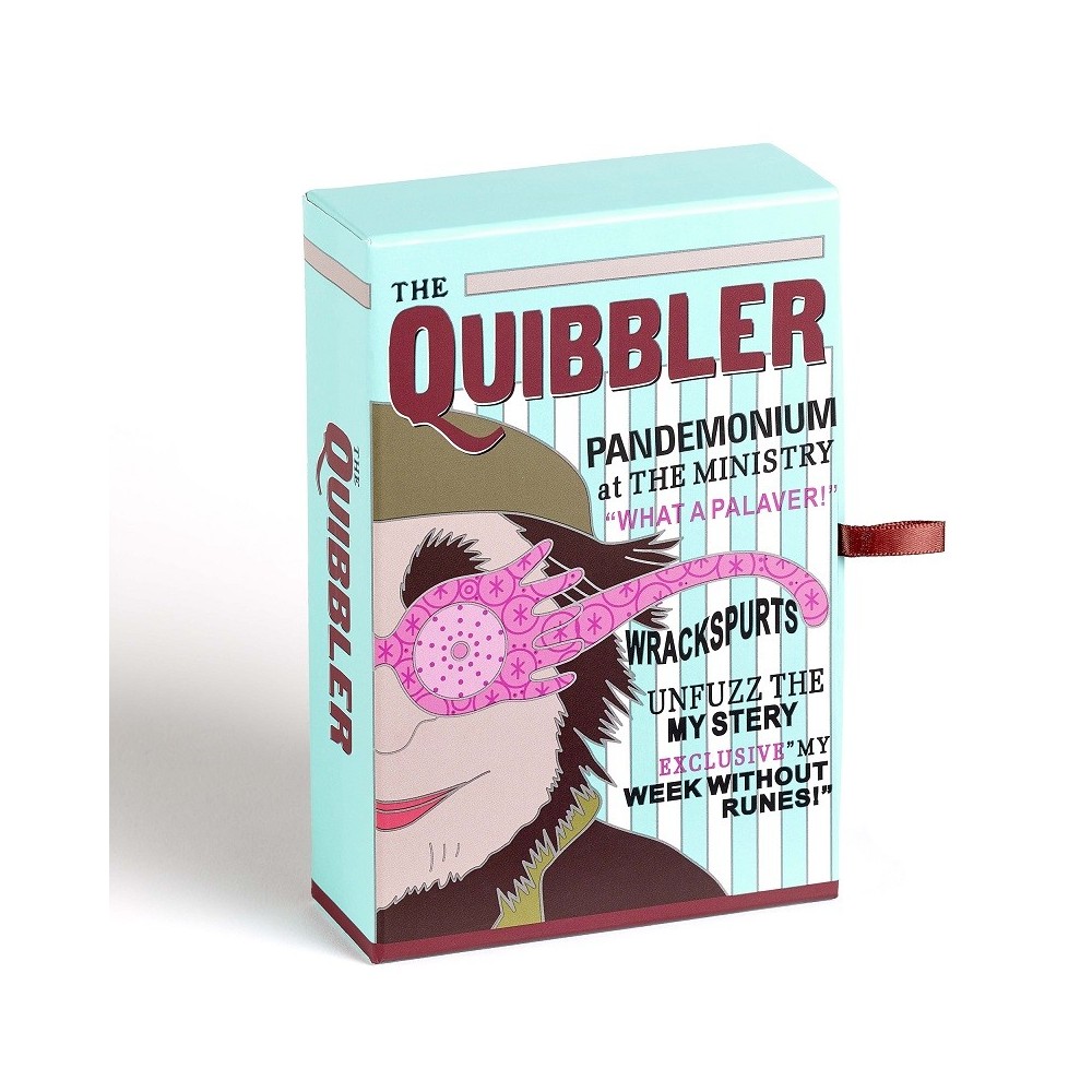 HARRY POTTER THE QUIDDLER BOX LUNA LOVEGOOD COLLANA E ORECCHINI CARAT