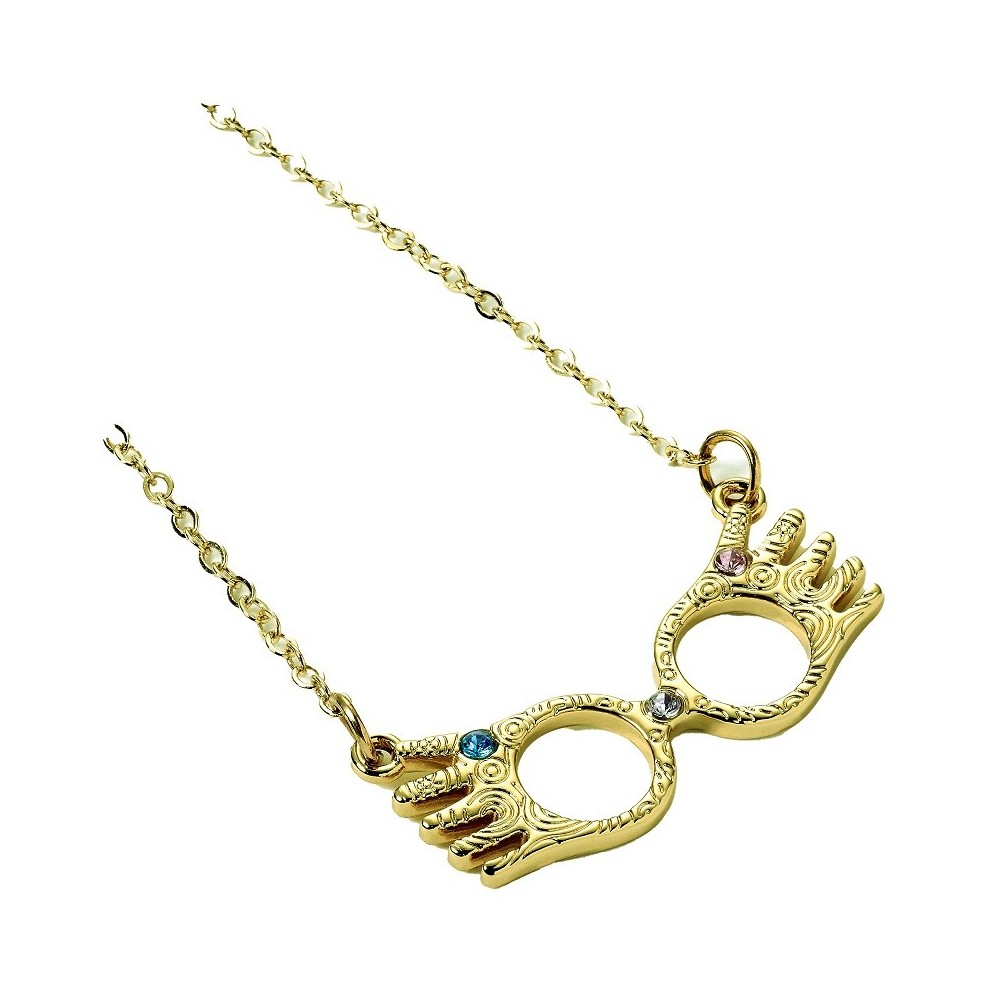 CARAT HARRY POTTER LUNA LOVEGOOD GLASSES GOLD VER. NECKLACE