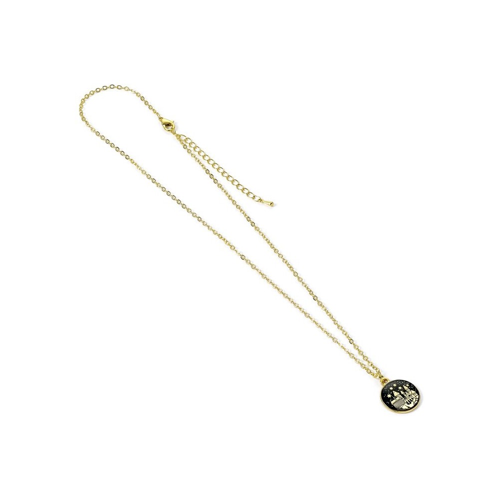 HARRY POTTER HOGWARTS CASTLE COLLANA GOLD VER. CARAT