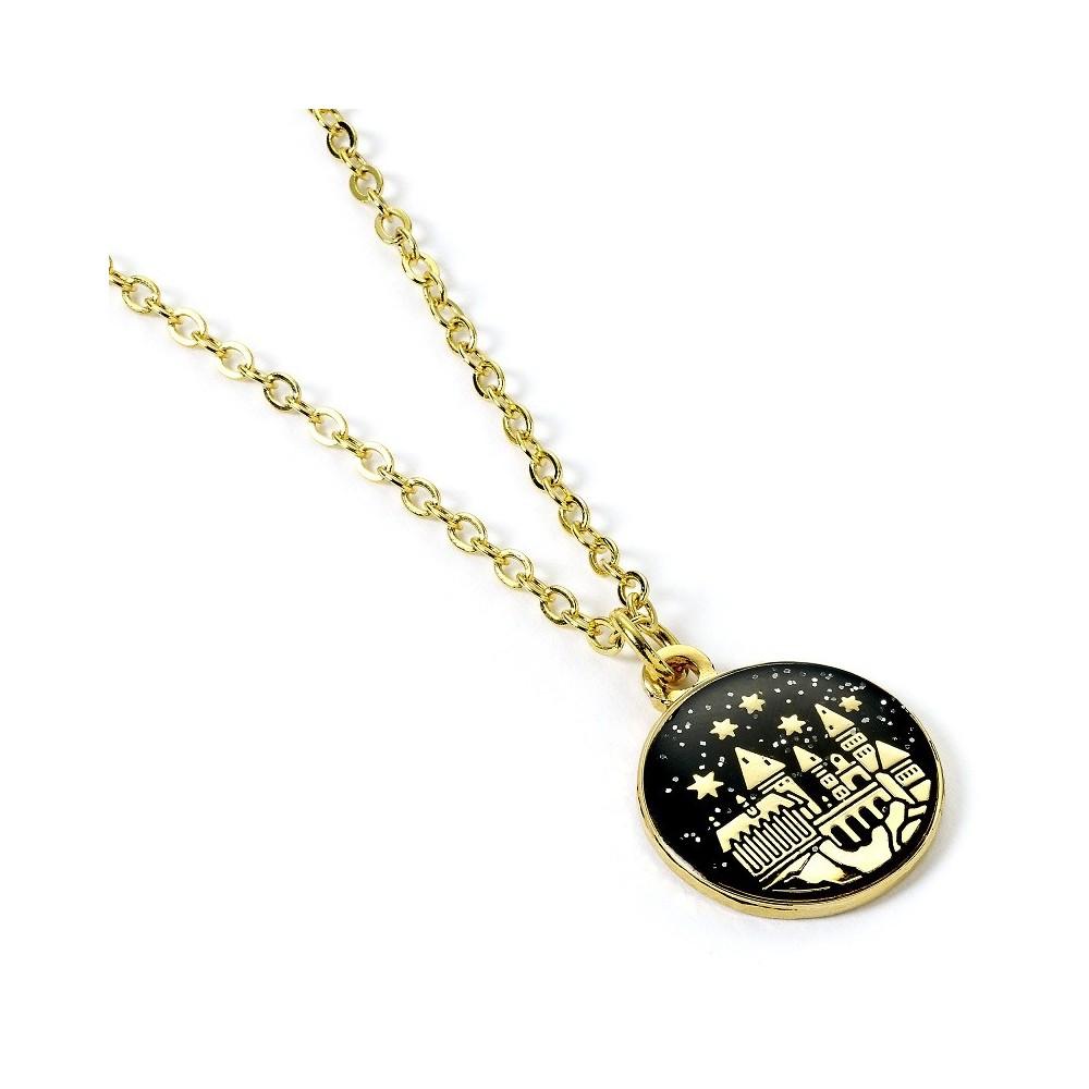 CARAT HARRY POTTER HOGWARTS CASTLE GOLD VER. NECKLACE