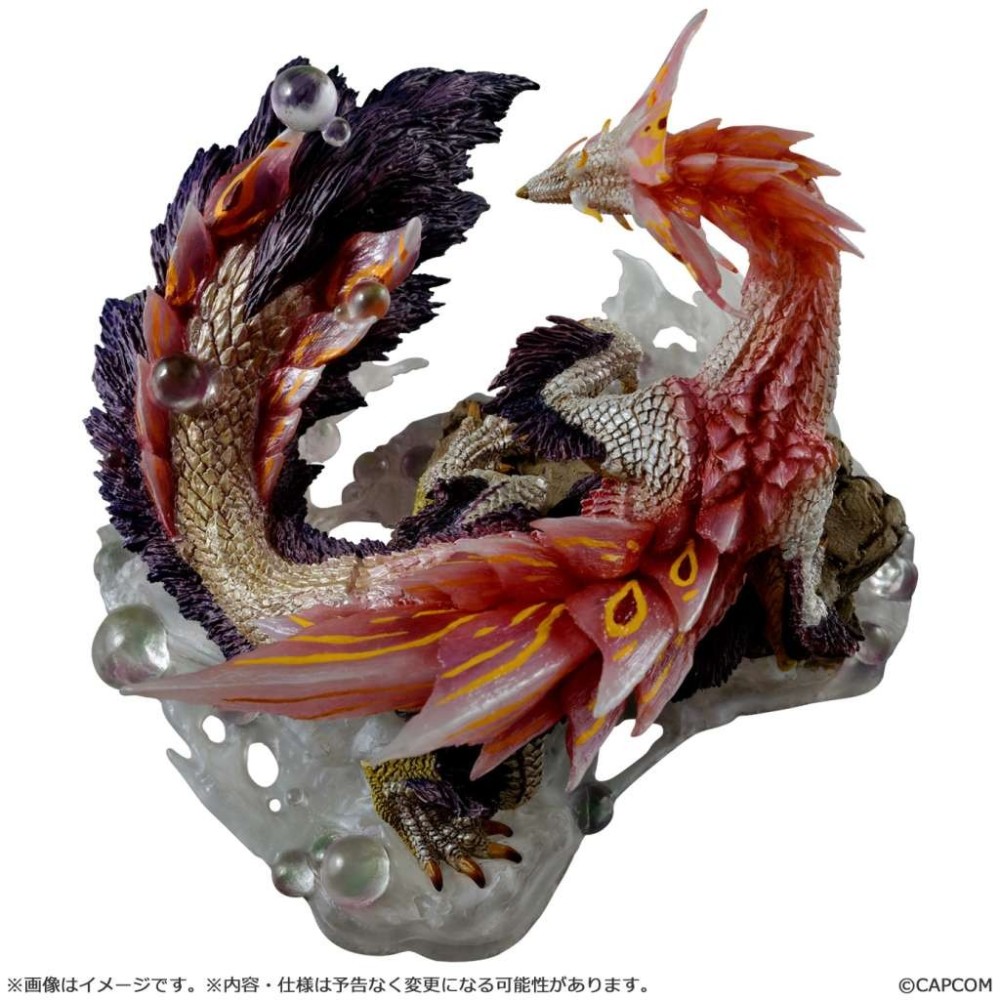 CAPCOM MONSTER HUNTER CFB CREATORS MODEL MIZUTSUNE STATUE FIGURE