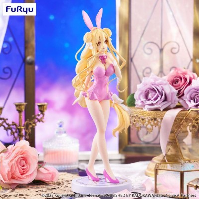 DATE A LIVE MUKURO HOSHIMIYA PINK COLOR BICUTE BUNNIES STATUA FIGURE FURYU