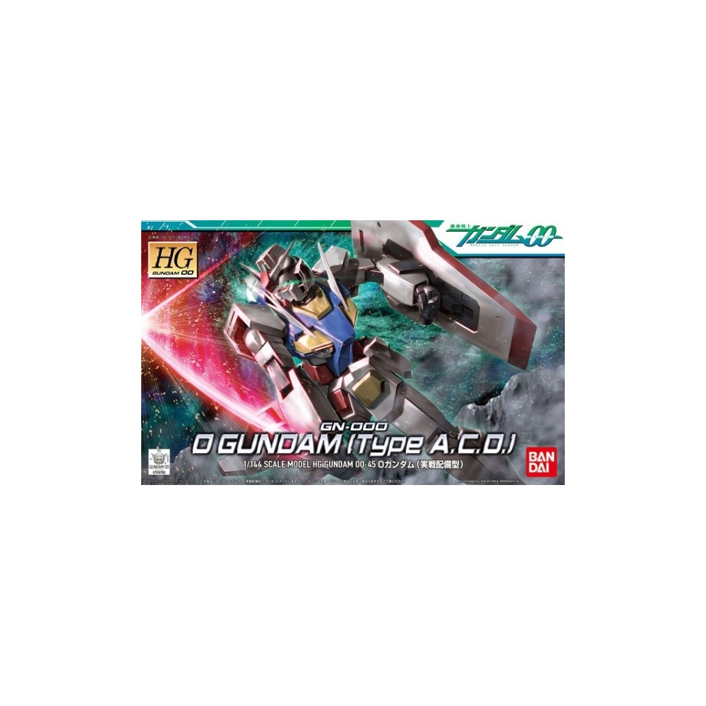 HIGH GRADE HG GUNDAM O TYPE A.C.D. GN-000 1/144 MODEL KIT ACTION FIGURE BANDAI
