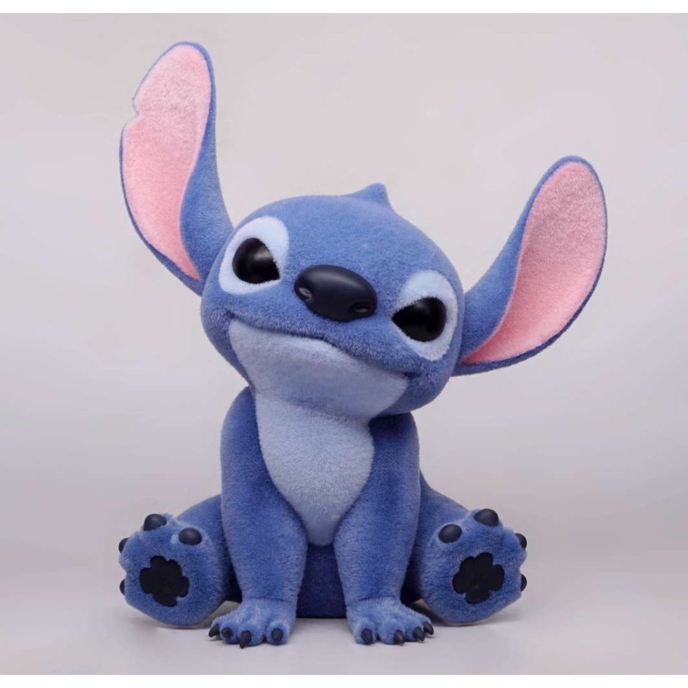 LILO & STITCH MOVIE FLOCKING FIGURAL BANK SALVADANAIO MONOGRAM