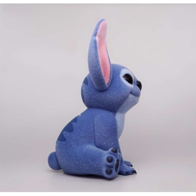 LILO & STITCH MOVIE FLOCKING FIGURAL BANK SALVADANAIO MONOGRAM