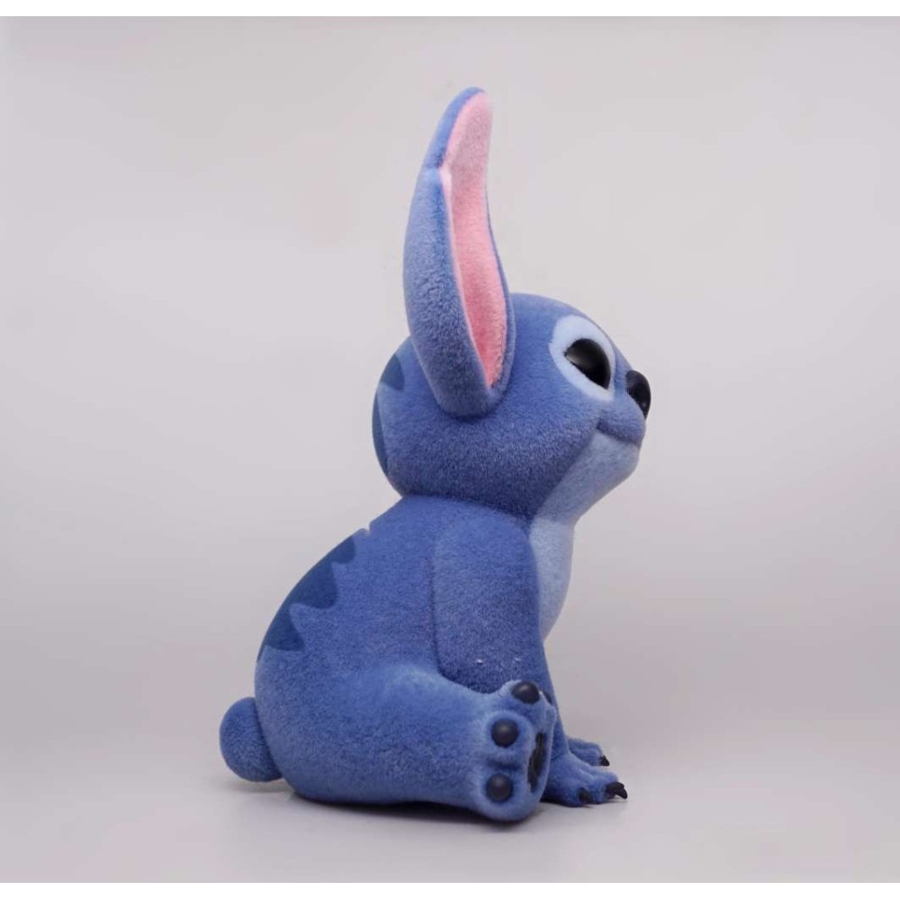 LILO & STITCH MOVIE FLOCKING FIGURAL BANK SALVADANAIO MONOGRAM