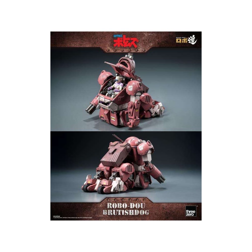 ROBO-DOU ARMORED TROOPER VOTOMS BRUTISHDOG ACTION FIGURE THREEZERO