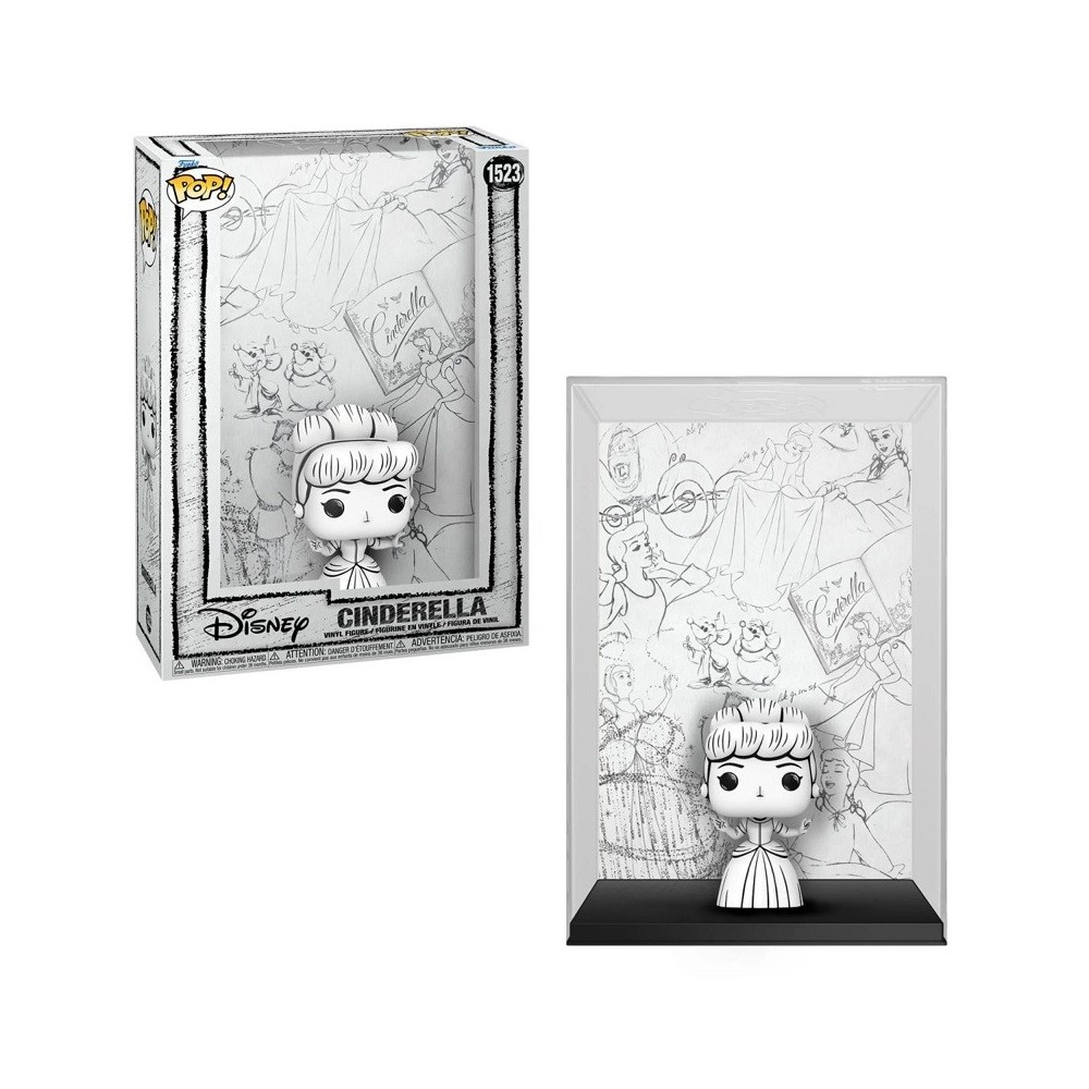 FUNKO FUNKO POP! MOVIE COVER DISNEY SKETCH CINDERELLA BOBBLE HEAD FIGURE