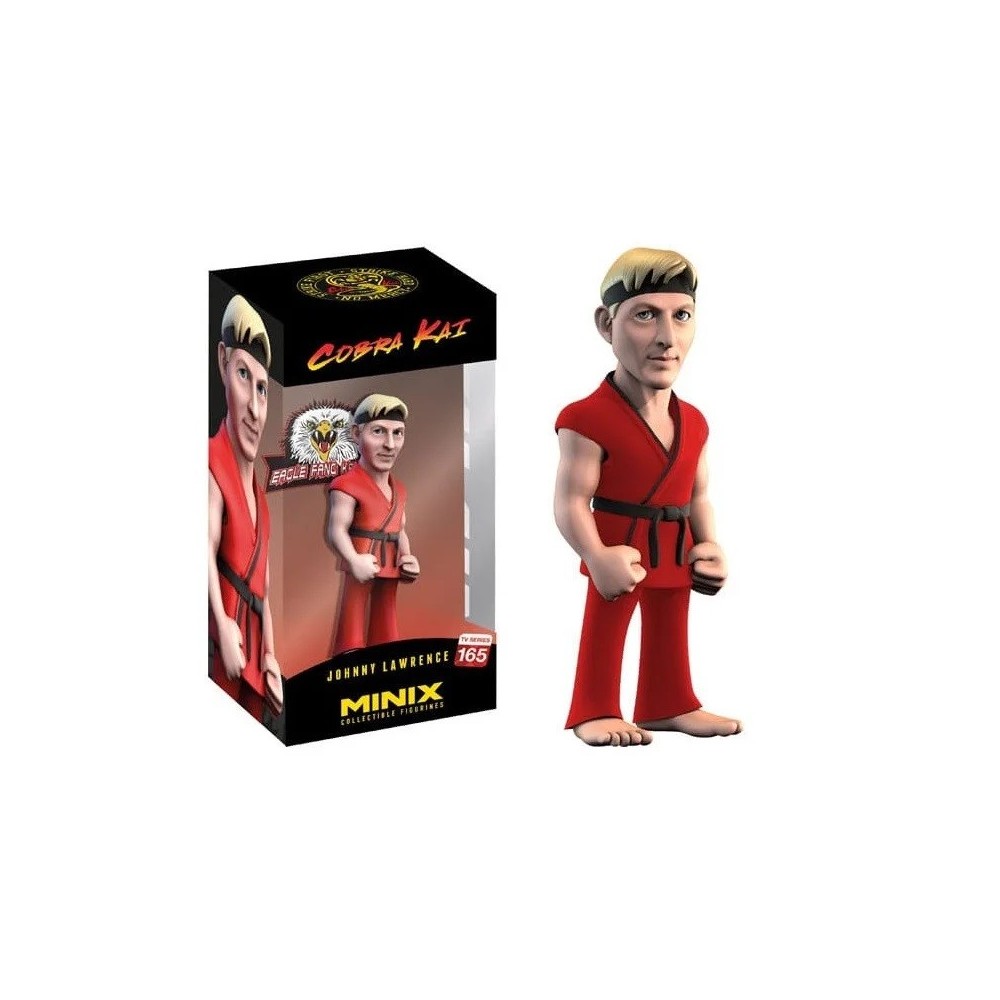 NOBLE COLLECTIONS COBRA KAI JOHNNY LAWRENCE NEW VER. MINIX COLLECTIBLE FIGURINE