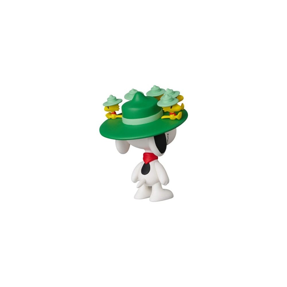 MEDICOM TOY PEANUTS UDF SERIES 18 SNOOPY & WOODSTOCK PVC MINI FIGURES