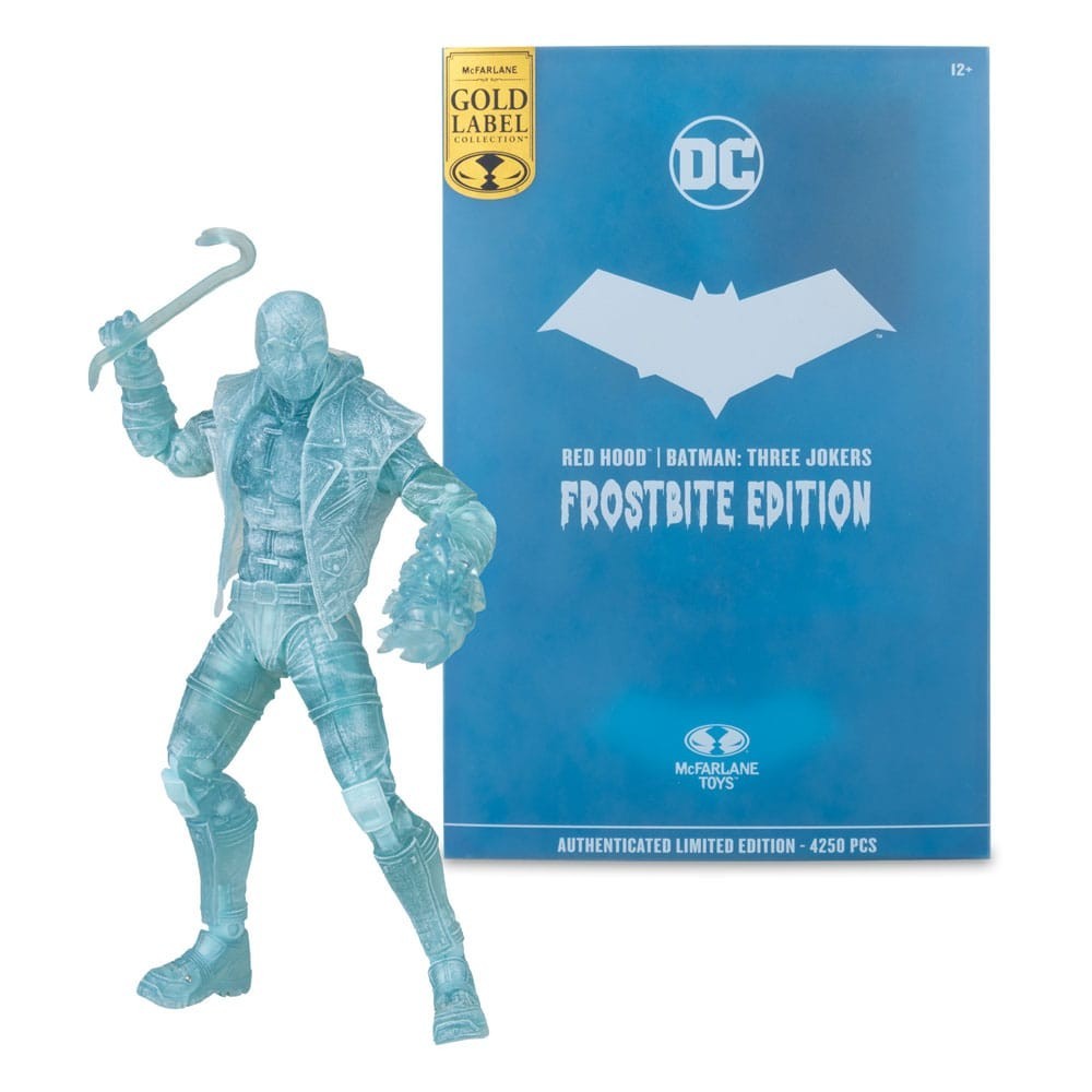 DC MULTIVERSE RED HOOD FROSTBITE EDITION ACTION FIGURE MC FARLANE