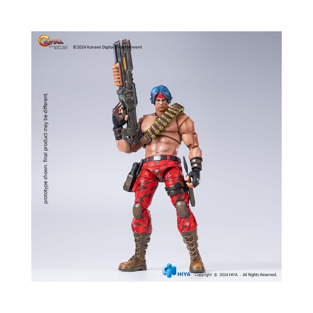 CONTRA OPERATION GALUGA EXQUISITE BASIC LANCE BEAN ACTION FIGURE HIYA TOYS