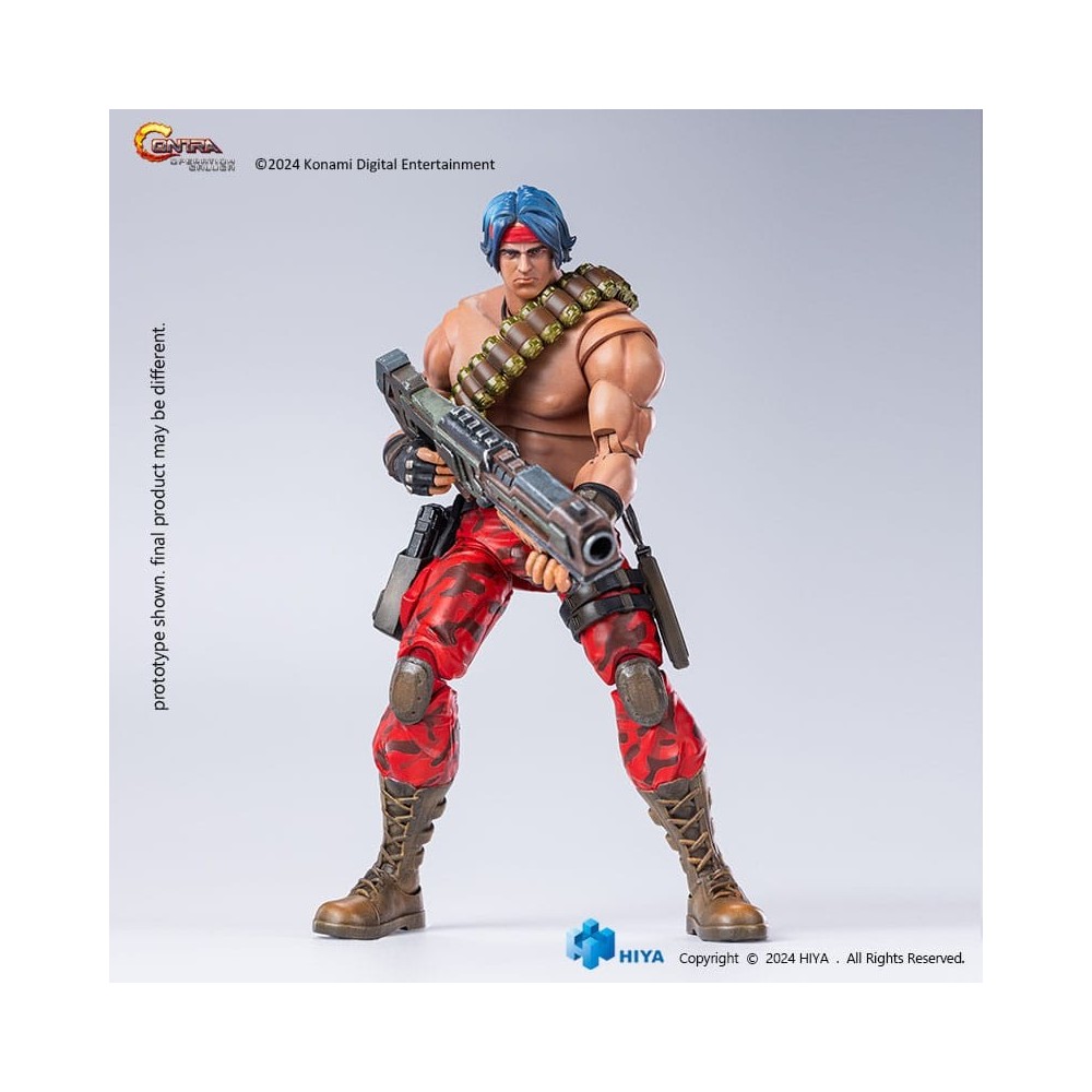 CONTRA OPERATION GALUGA EXQUISITE BASIC LANCE BEAN ACTION FIGURE HIYA TOYS