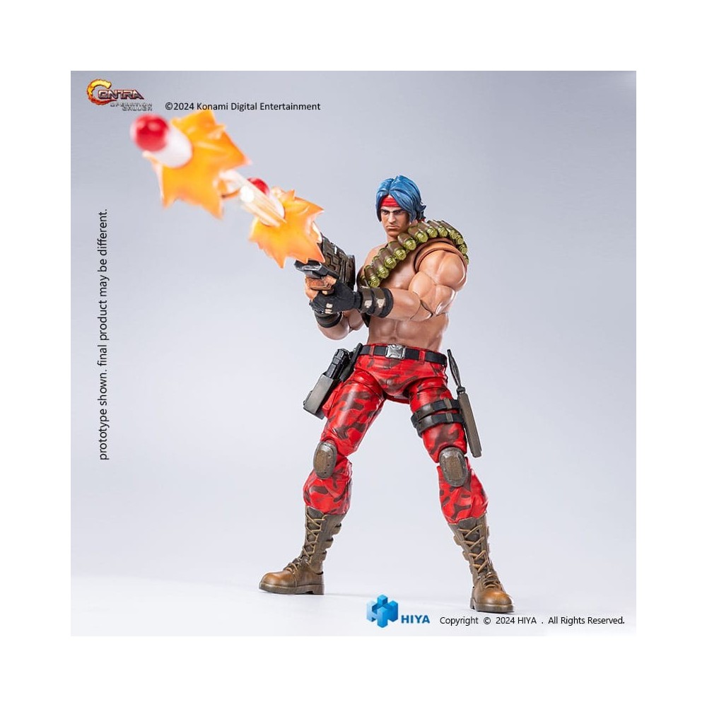CONTRA OPERATION GALUGA EXQUISITE BASIC LANCE BEAN ACTION FIGURE HIYA TOYS
