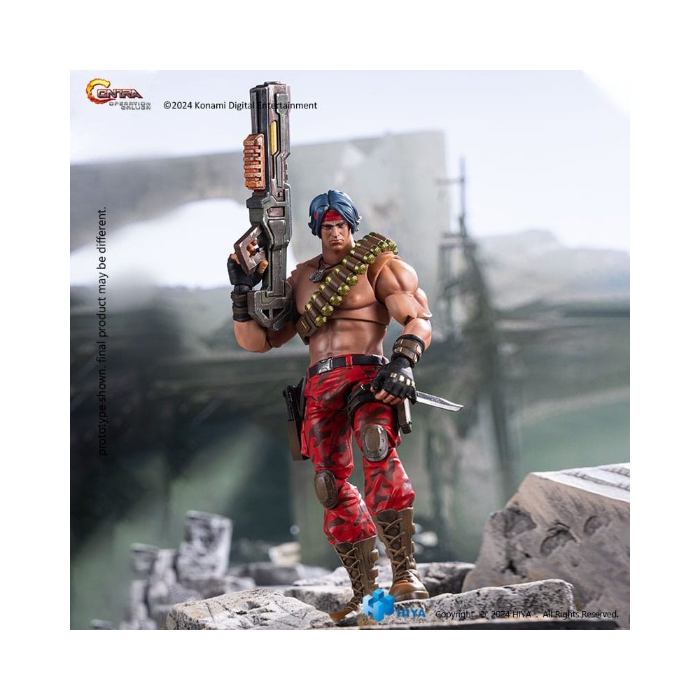 CONTRA OPERATION GALUGA EXQUISITE BASIC LANCE BEAN ACTION FIGURE HIYA TOYS